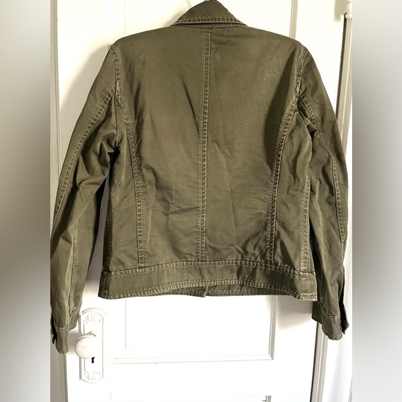 J. Crew Utility Cotton Jacket M - Picture 3 of 12